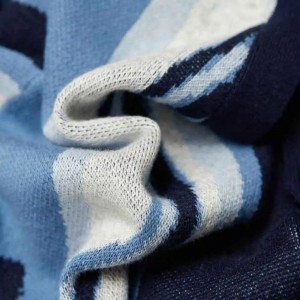 カスタムフロントポケットポロニットシャツ大理石のジャッカーニットニットウェアの男性プルオーバーセーター