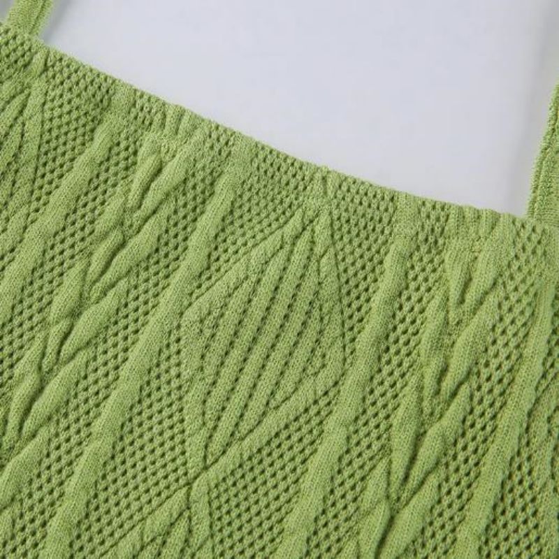 ファッション衣類かぎ針編み綿の夏の女性ドレスセーター