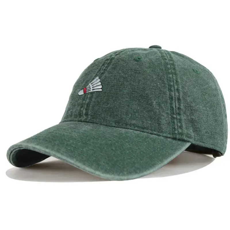 卸売カスタム刺繍デニムデニムスポーツ野球帽をロゴ6パネルトラッカーハット