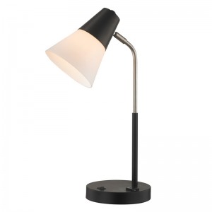 /offロッカースイッチとホテルの客室に便利なアウトレットを備えたハンプトンインホテルデスクランプ