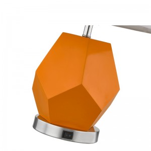 樹脂のボディとホテルの客室で/offロッカースイッチを備えたハンプトンインホテルテーブルランプ