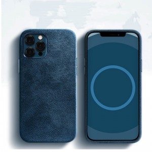 新しいApple iPhone 15 Ollanti Eco-Frendly Suede Leather Phone Protective Caseは、360度の完全なカバレッジで完全に覆われており、転倒や衝突を防ぎます。電話レザーケースは滑らかで柔らかい感じがします