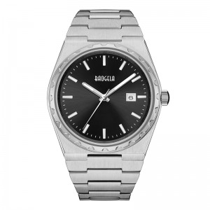 Baogela Brand Luxury Rose Watches Stainless Steel Men \\\\ \'s Wristwatch Classic Business 50m防水運動Relogio Masculino 22801