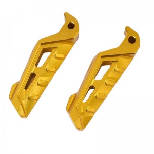 CNC修正部品オートバイリアフットリアフットスイベルペダル大型オートバイアクセサリーパーツ処理カスタマイズ