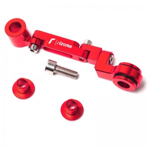 オートバイアクセサリー修正ブレーキホーンオイルカップブラケットアルミニウム合金CNCマルチアングルアッパーポンプオイルポットブラケット