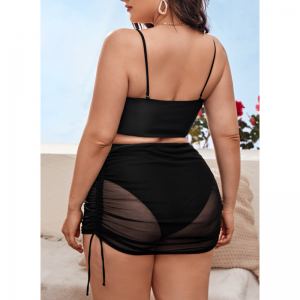 3つのピースファッションバックレスの水着