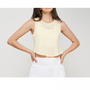 細かいネットOネックヨガベストを分割します