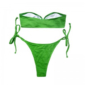 タイチューブトップリング水着