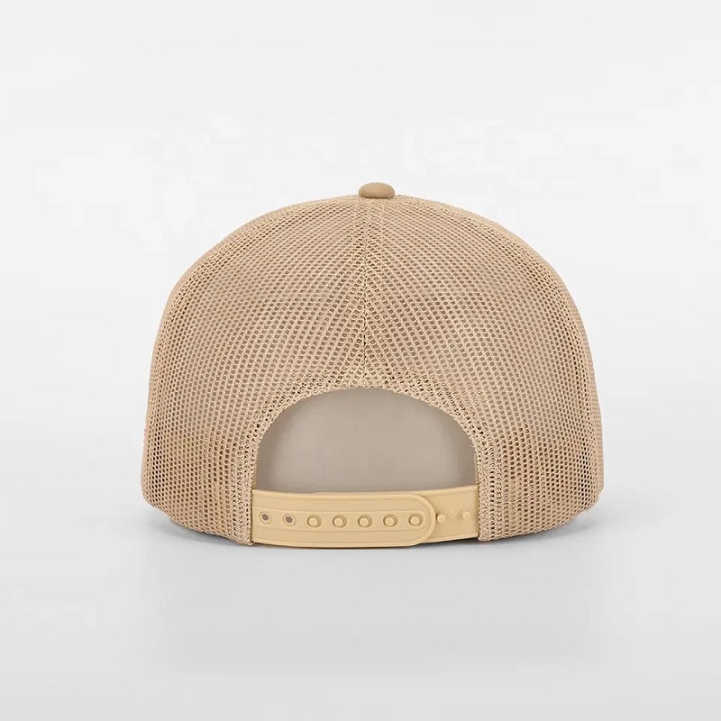 カスタム高品質5パネルコットン刺繍ロゴメッシュスナップバック野球帽、クラシックプレーントラックゴラ、メンスポーツトラック帽子