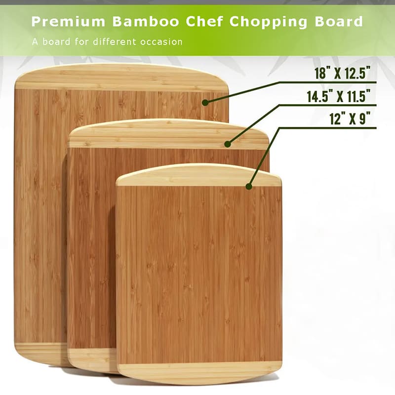 竹の木製のチョッピングボード