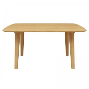 竹の端テーブル31インチコーヒーティーテーブルリビングルームの居間のための家の家具