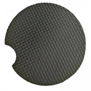 高品質の工場価格ネオプレンカーコースター昇華ブランクアンチスリップテーブルカップマグマット