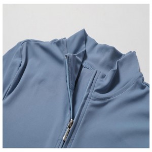 SC1072無料サンプル長袖ジップトップワンピースジムウェアアクティブジャンプスーツヨガトレーニングロンパー