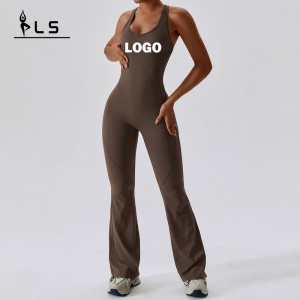 高品質のトラックスーツワークアウトセットヨガフィットネスウェア女性用ジャンプスーツ1つのピースシームレスヨガセットボディスーツ