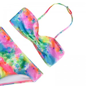 ホルターネックとグラデーションカラーの子供たち\\\\ \'水着