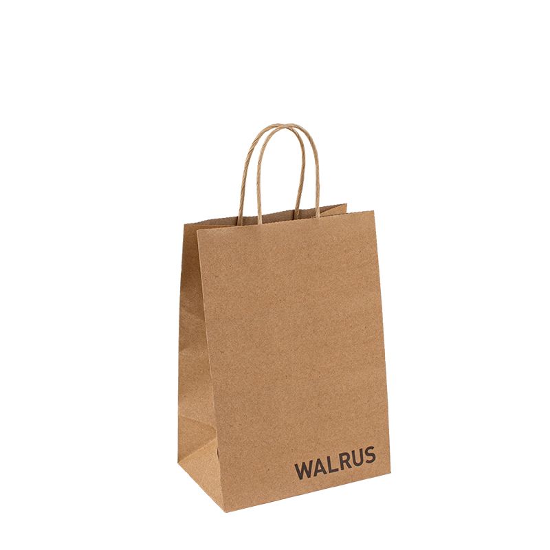 紙袋の価格デザイナーリサイクルペーパーバッグトートハンドルペーパーギフトバッグ