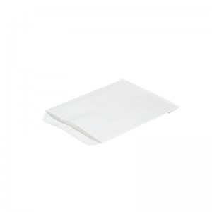 グリースプルーフホワイトクラフトペーパーポーチポテトチップオーム用クラフトペーパーフードバッグ