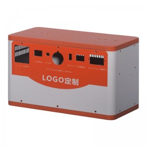 パウダーコーティングされたケーシングを備えたカスタム電源シャーシ