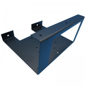 陽極酸化された仕上げのアルミニウム合金シートメタル部品のカスタム処理。