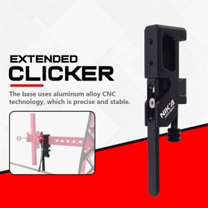 26CK04ブラックカラーサイトオウントクリッカーベース