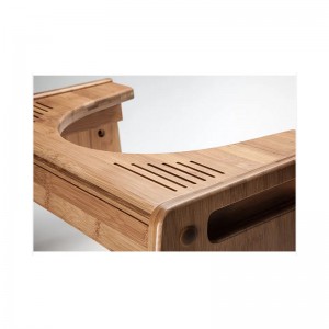 竹のバスルームトイレスツール