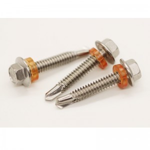 六角フランジステンレスセルフ-タッピンねじ