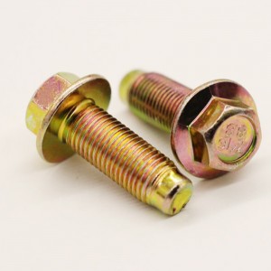 亜鉛メッキ六角フランジボルト