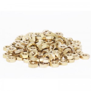 真鍮製六角ナット