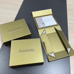 拡張可能な化粧品包装箱