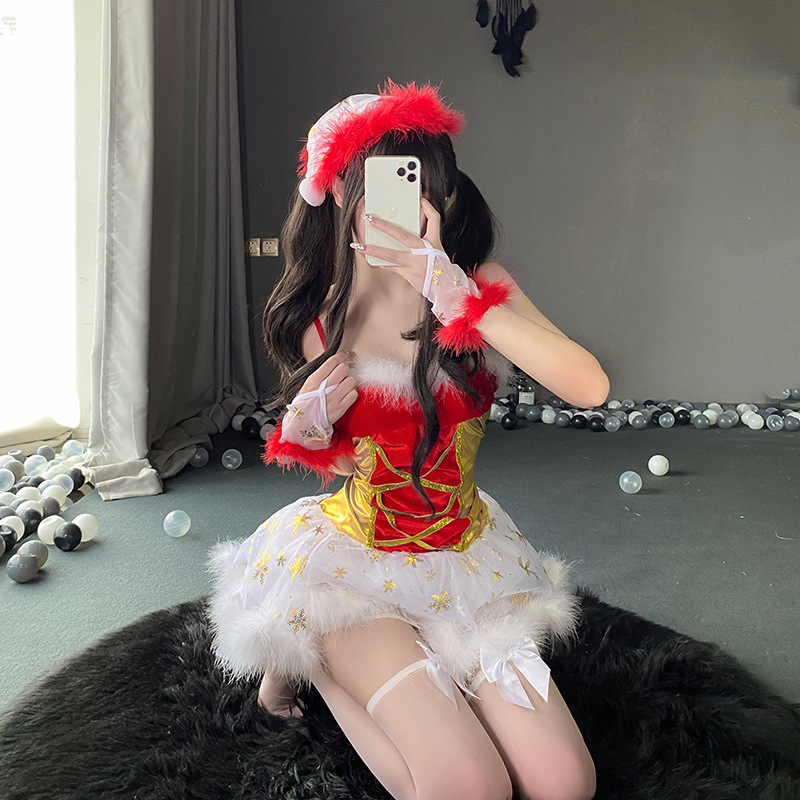 新しい - スタイルのクリスマスコスチューム、プラス - ヨーロッパとアメリカのサイズスタイル。クリスマスパーティーに適しているクラブDSステージパフォーマンスウェア101価格：$89.99