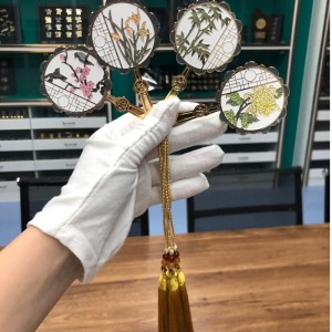 ファン-形のブックマーク