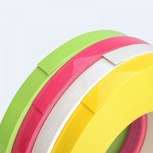 PVC木製穀物家具エッジバンディングカラー