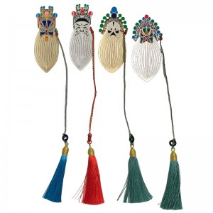 中国のオペラマスクブックマーク