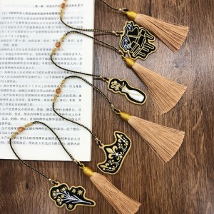 ファブリックブックマーク