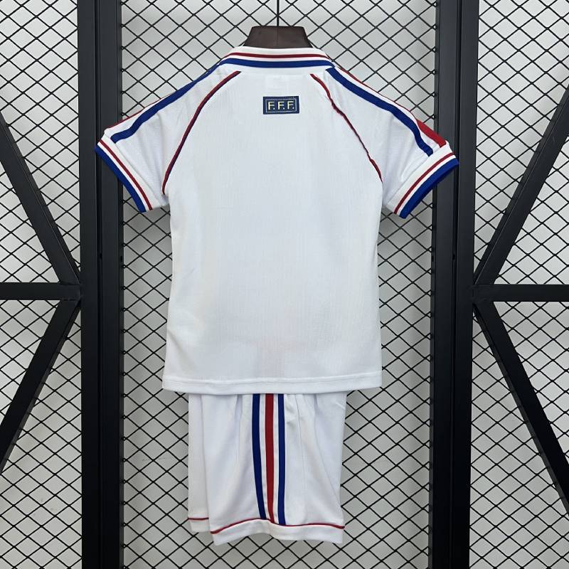 キッズフランス1998アウェイサイズ：16-28