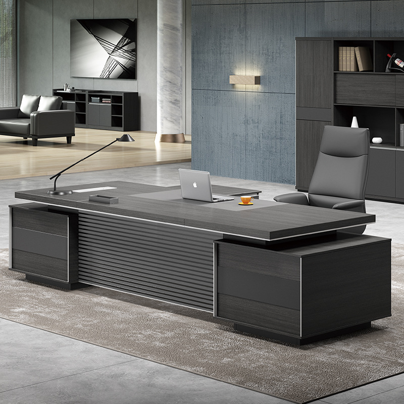 Modle DBT004 Dio Light 高級シンプルモダンオフィスシングルマネージャーデスクエグゼクティブコンピューターデスク、高-オフィスエグゼクティブデスク終了。