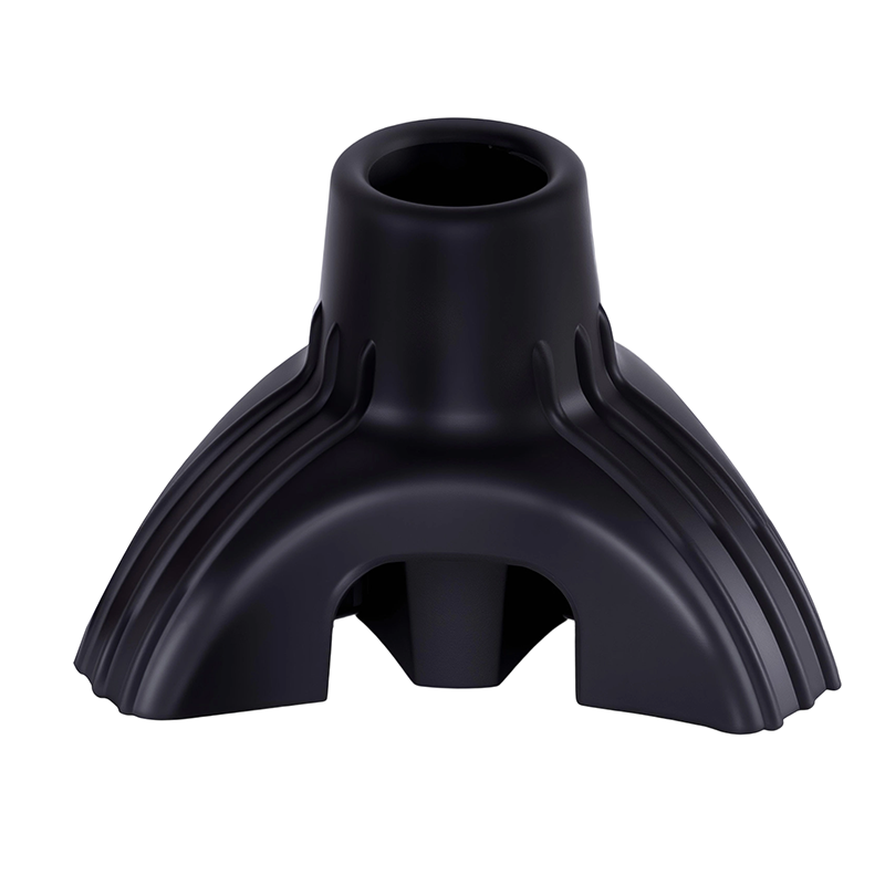 3 本爪のゴム製杖の足